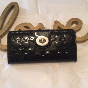Coach large wallet